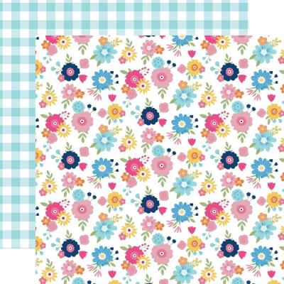 Echo Park Play All Day Girl Designpapier - Best Friend Floral